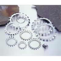 エスコ M 55 軸受ユニット用アダプタナット・座金セット EA949KD-55 1セット(20St:1St×20セット)（直送品）