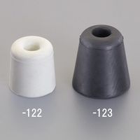 エスコ φ45x45mm 戸当り(黒/4個) EA951LG-123 1セット(40個:4個×10パック)（直送品）