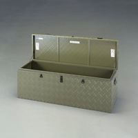 エスコ 1350x450x470mm 車載ケース(アルミ合金/OD) EA960B-32 1台（直送品）