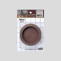 エスコ φ65mm 硬質フェルト付平置ゴム(茶/2個) EA979DA-17 1セット(5pk:1pk×5パック)（直送品）