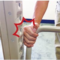 エスコ φ25~30mm用 ハンドガード(運搬車用/2個) EA983FM-52 1セット(10組)（直送品）