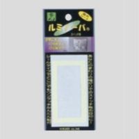 エスコ 82x44mm 蓄光粘着シート(1枚) EA983G-164 1セット(10pk:1pk×10パック)（直送品）