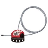 エスコ φ4mmx0.91m ケーブルロックアウト EA983T-17 1個（直送品）
