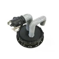 エスコ IBCコンテナ用2口キャップ(充填口・エア抜き) EA990YE-41 1個（直送品）