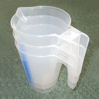 エスコ 2000ml 計量カップ EA991P-2 1セット(5個)（直送品）