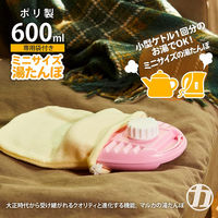 マルカ ポリゆた600mlピンク(セット販売:6個) 4964398065309 1セット(セット品(6個))（直送品）