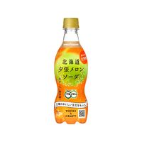 ポッカサッポロ 北海道夕張メロンソーダ 420ml 1箱（24本入）