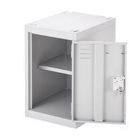 サンワサプライ 個別ロッカー 幅316×奥行400×高さ500mm ホワイト PLK-PS300W 1台（直送品）