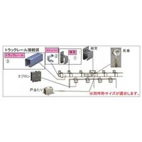 エスコ 4号トラックレール用ストッパー EA970CB-4 1セット(15個)（直送品）
