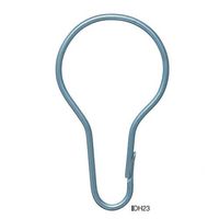 エスコ 63.4x34.6mm ディスプレイフック(ユニクロめっき/4個) EA916ZC-52 1セット(200個:4個×50袋)（直送品）