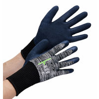 防寒 天然ゴム背抜き作業用手袋 DE-333 LLサイズ 1双 ウィード