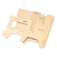 ストア・エキスプレス 木製簡易組立ひな壇　3段 12611-352 1台（直送品）