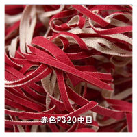 ブッシュクラフト 洗剤いらず ピカリン (布たわし) 赤 P320中目 4573350720677 1個