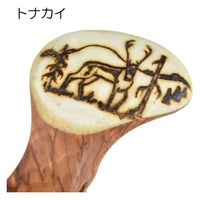 ブッシュクラフト カーリーバーチ&ヘラジカのツノ トナカイ 4573350723326 1個（直送品）