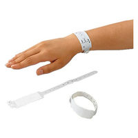 アズワン プロシェア識別バンド・無地・ピンク ピンク 1箱(100本) 8-5947-02