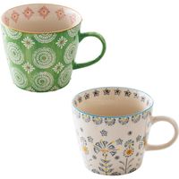 ヘッズ ハンドメイドアートマグカップ-2 HNP-MUG2 1パック(4個)