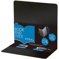 ソニック ブックエンドマグネット付Ｌ型ワイド DA-7164-D 1セット（8個）