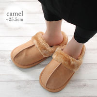 ストロング スリッパ 冬用 センターシーム ボア camel 60-3-550 1足