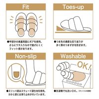 センコー SDS ボアッパ 防寒 ボアスリッパ Lサイズ約23-25cmベージュ SDS150399 1足（直送品）