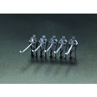 エスコ 60mm シングルフック(5本) EA661CE-6 1セット(25本:5本×5パック)（直送品）