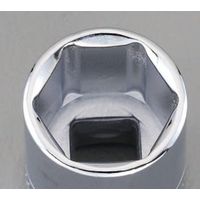 エスコ 1/4”DRx12mm ソケット EA618VA-12 1セット(4個)（直送品）