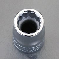 エスコ 3/8”DRx17mm ソケット EA618WC-17 1セット(3個)（直送品）