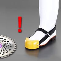 エスコ つま先ガード(スチール製) EA998ZE-1 1セット(4個)（直送品）