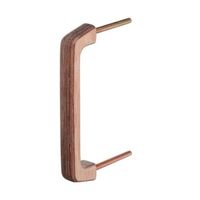 エスコ 120mm 木製取手 EA951HA-38 1セット(4個)（直送品）