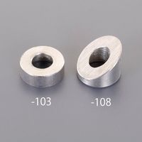 エスコ 座ぐり付 アングルワッシャー(φ5mm/0°/ステンレス) EA949HH-103 1セット(5個)（直送品）