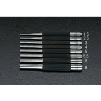 エスコ 6.35 (1/4”)x100mm ドライブピンポンチ EA572CD-6 1セット(4本)（直送品）