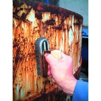 エスコ 130mm コテ型ブラシ(豚毛製) EA109K-2 1セット(3個)（直送品）