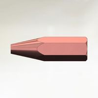 エスコ #200/40mm/M8x1.0 中型溶接火口(アセチレン用) EA300BF-5 1セット(5個)（直送品）