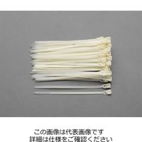 エスコ 200mm 結束バンド(再結束タイプ/100本) EA475ER-200 1セット(500本:100本×5袋)（直送品）
