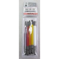 エスコ 5本組/3ー8mm [Ball Hexagon]ドライバービット EA611BP-100 1セット(3セット)（直送品）