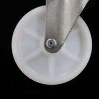 エスコ 100mm キャスター(アングル用) EA986PN-114 1セット(3個)（直送品）