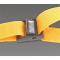 エスコ 25mm/ 80kg カムバックル/黒(5個) EA982B-325 1セット(20個:5個×4袋)（直送品）