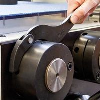 エスコ 60ー 90mm 自在フックレンチ(ピン型) EA613XC-25 1本(1個)（直送品）