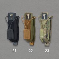 エスコ 50x 63x152mm 無線用ポーチ(カモフラージュ) EA925DB-23 1個（直送品）