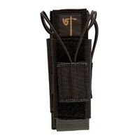 エスコ 50x 63x152mm 無線用ポーチ(ブラック) EA925DB-21 1個（直送品）