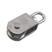 エスコ 76mm 滑車(ステンレス製) EA987SM-72 1個（直送品）