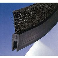 エスコ 30mmx1.0m シールブラシ(差込型/PP/黄) EA979KF-1A 1巻（直送品）