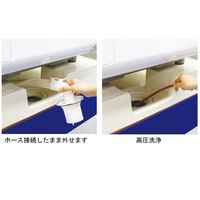 テクノテック 排水透明トラップ PNTーSWM 横引き用 アイボリーホワイト 533214 1台（直送品）