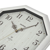 ノア精密 電波時計:ハッケ W-668 WH 1個（直送品）