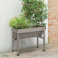 タカショー ホームベジトラグ ウォールハガー コンパクト グレイウォッシュ VGT-WH04FG 1台