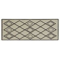 ベストコ キッチンマット 45×120cm ラムバス グレー ロボット 掃除機 らくらく 4975970257425 1個（直送品）