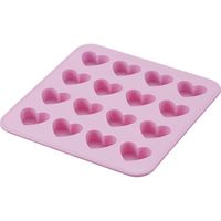 貝印 KHS シリコーントレー 16個取り ハート DL6369 1個