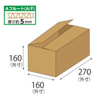 ザップ ダンボール 60サイズ W270×D160×H160mm 3mm厚 7519 1箱(60枚入)（直送品）