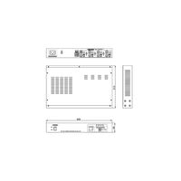 マザーツール UTC対応 4chワンケーブルAHDカメラ用電源ユニット MTーPOC4RX 1個（直送品）