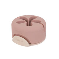 クツワ HiLINE エアピタスタンド ピンク AK059PK 1セット(3個)（直送品）