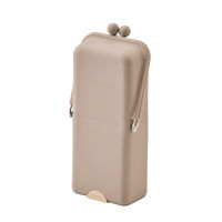 クツワ ペンケース HiLINE エアピタ ミルキーグレー AK062GY 1セット(1個×3)